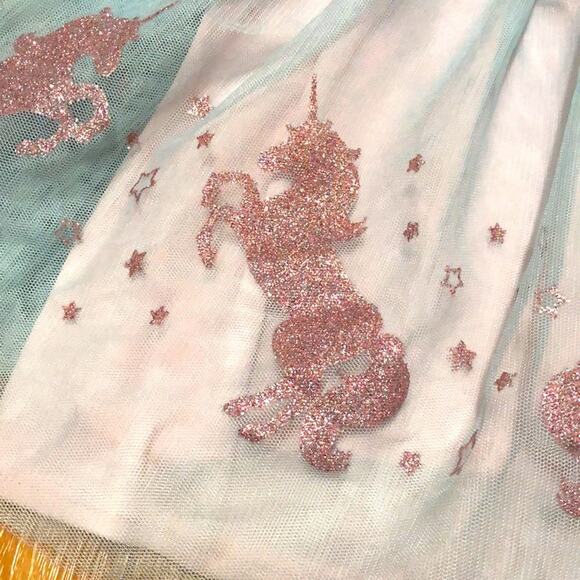 Lilt Unicorn Tulle Princess Dress Size Small (6/6x) - Picture 3 of 11
